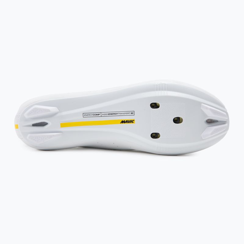 Кросівки велосипедні шосе чоловічі Mavic Tretry Cosmic Boa white/white/white 6