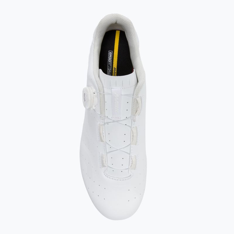 Кросівки велосипедні шосе чоловічі Mavic Tretry Cosmic Boa white/white/white 7