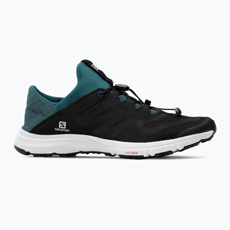 Кросівки для бігу чоловічі Salomon Amphib Bold 2 чорно-зелені L41304000 2