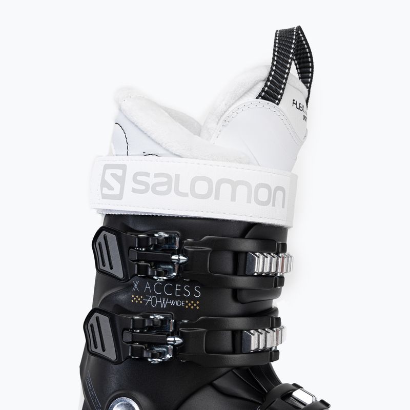 Черевики лижні жіночі Salomon X Access Wide 70 чорні L40048000 6
