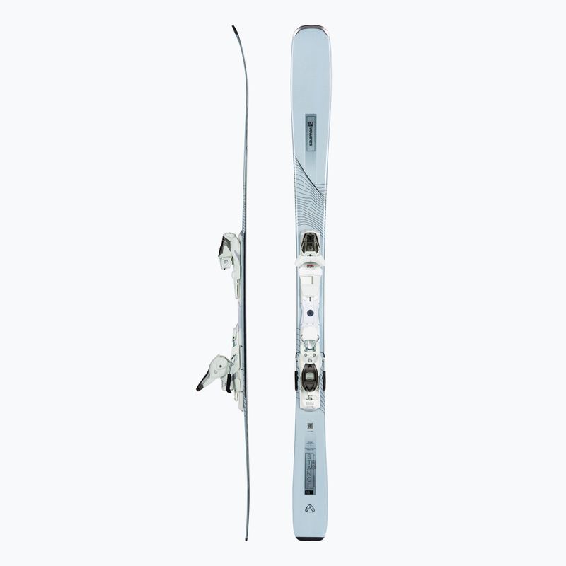 Лижі гірські жіночі  Salomon Stance W80 + M10 GW білі L41494000/L4113260010 2