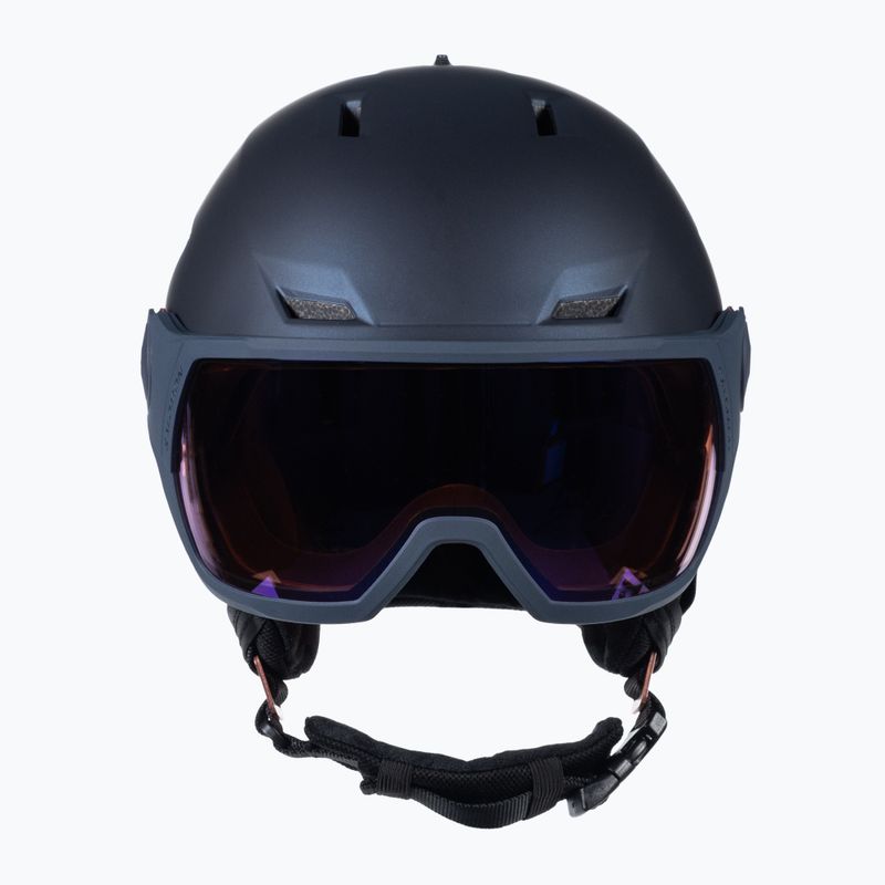 Шолом лижний жіночий Salomon Icon LT Visor Photo Sigma S1-S3 синій L41529800 2