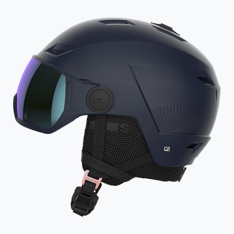 Шолом лижний жіночий Salomon Icon LT Visor Photo Sigma S1-S3 синій L41529800 11