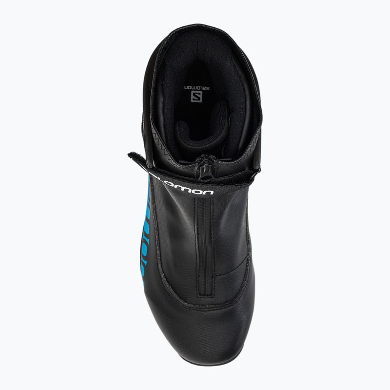 Черевики для бігових лиж дитячі Salomon R/Combi JR Prolink чорні L41514100+ 6