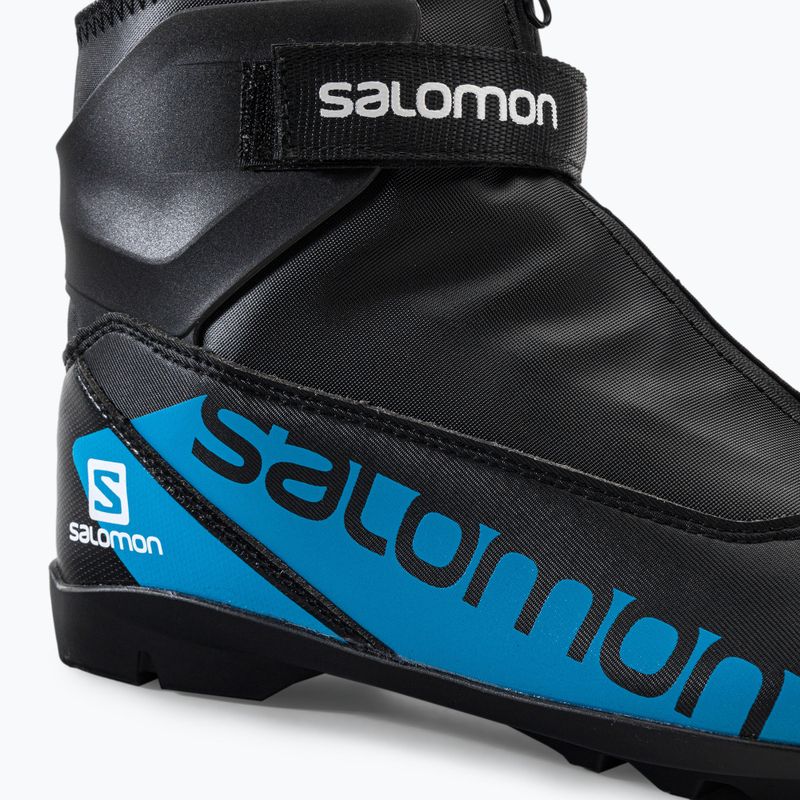 Черевики для бігових лиж дитячі Salomon R/Combi JR Prolink чорні L41514100+ 9