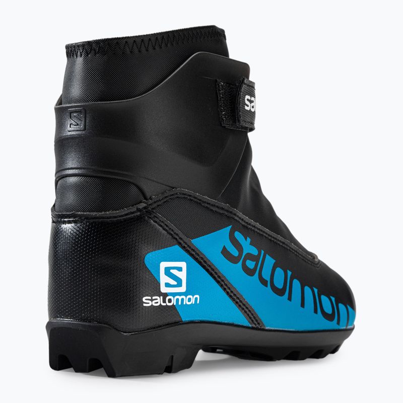 Черевики для бігових лиж дитячі Salomon R/Combi JR Prolink чорні L41514100+ 11