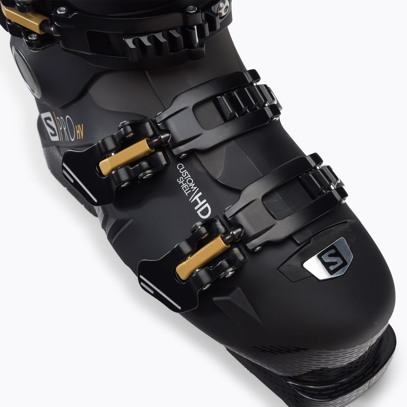 Черевики лижні жіночі  Salomon S/Pro HV 90 GW чорні L41560400 7