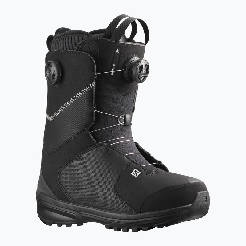 Черевики для сноуборду жіночі Salomon Kiana Dual Boa чорні L41429100 11