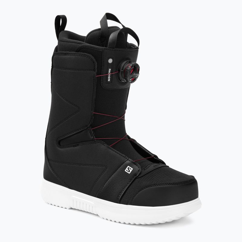 Черевики для сноуборду чоловічі Salomon Faction Boa чорні L41342400
