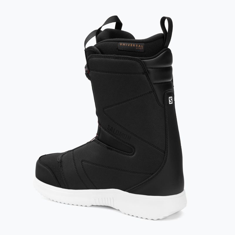 Черевики для сноуборду чоловічі Salomon Faction Boa чорні L41342400 2
