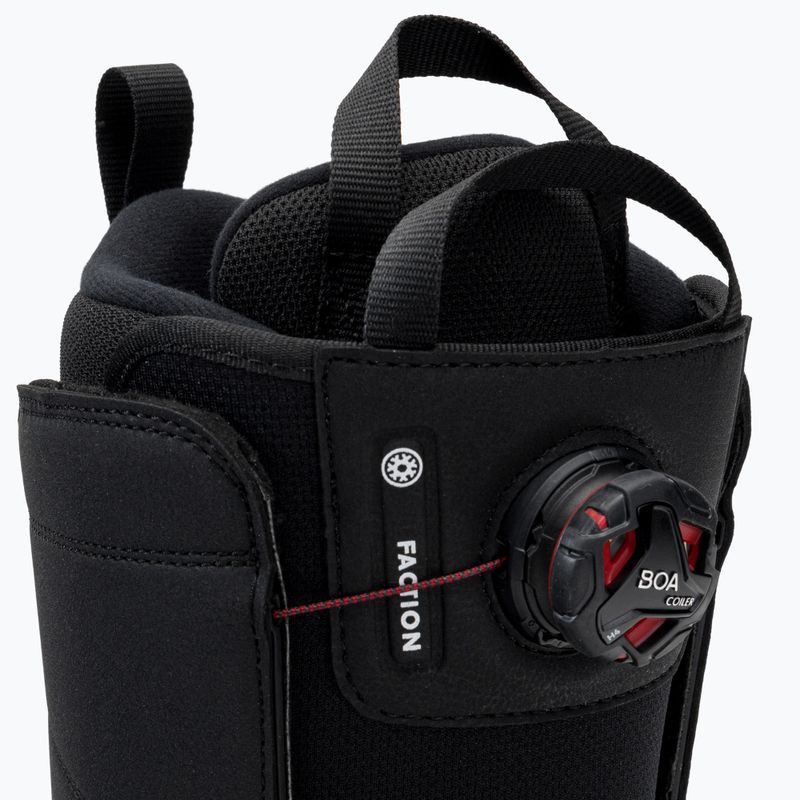 Черевики для сноуборду чоловічі Salomon Faction Boa чорні L41342400 6