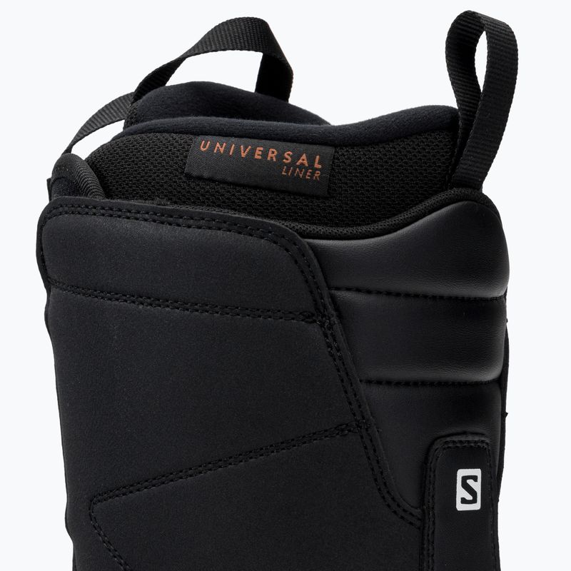 Черевики для сноуборду чоловічі Salomon Faction Boa чорні L41342400 9