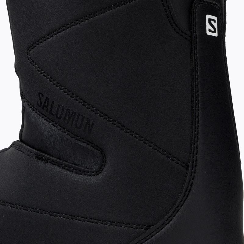 Черевики для сноуборду чоловічі Salomon Faction Boa чорні L41342400 10