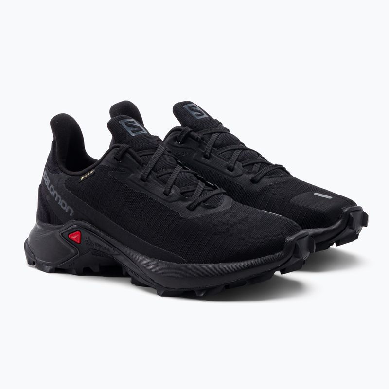 Кросівки для бігу жіночі Salomon Alphacross 3 GTX black/black 5