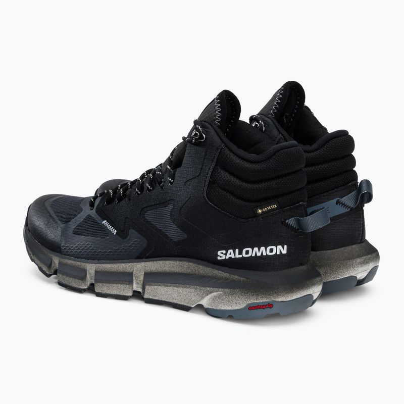 Черевики для трекінгу чоловічі Salomon Predict Hike Mid GTX чорні L41460900 3