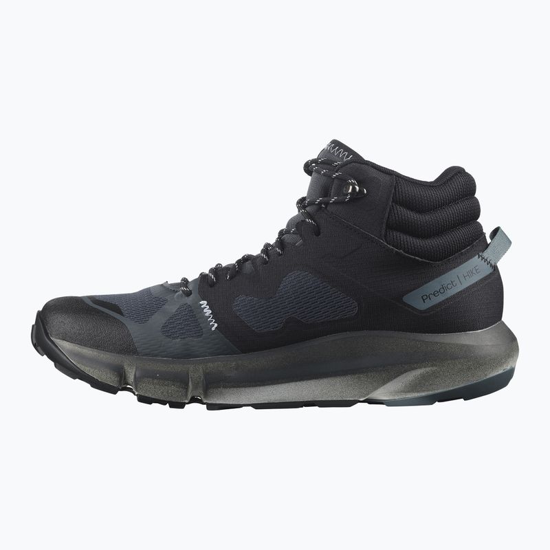 Черевики для трекінгу чоловічі Salomon Predict Hike Mid GTX чорні L41460900 11