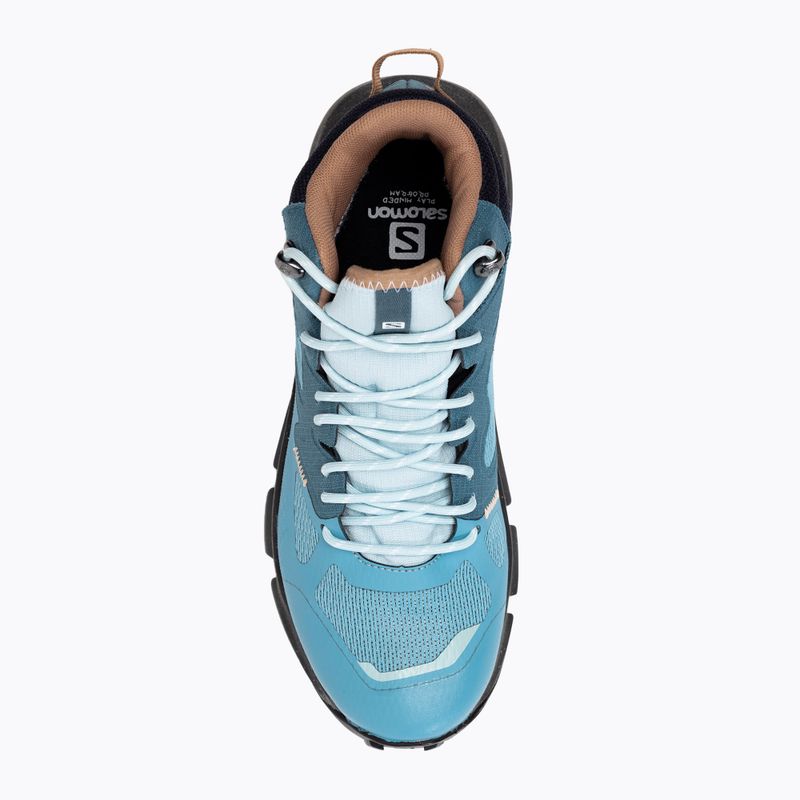 Черевики для трекінгу жіночі Salomon Predict Hike Mid GTX блакитні L41460700 6