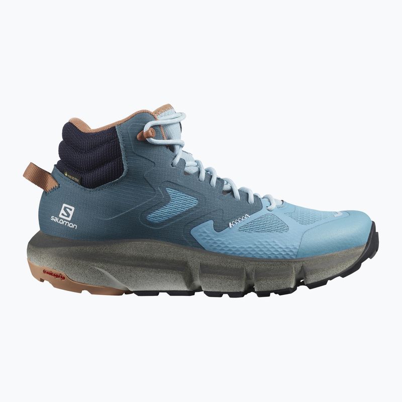 Черевики для трекінгу жіночі Salomon Predict Hike Mid GTX блакитні L41460700 11