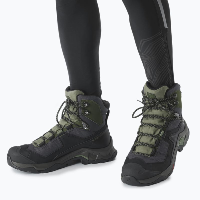 Черевики для трекінгу чоловічі Salomon Quest Element GTX зелені L41457100 9