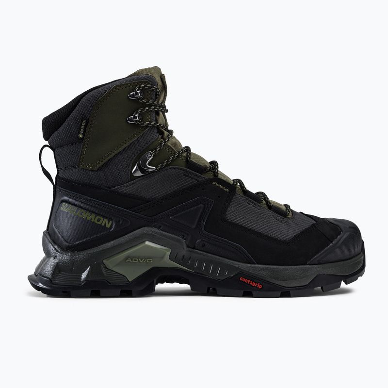 Черевики для трекінгу чоловічі Salomon Quest Element GTX зелені L41457100 2