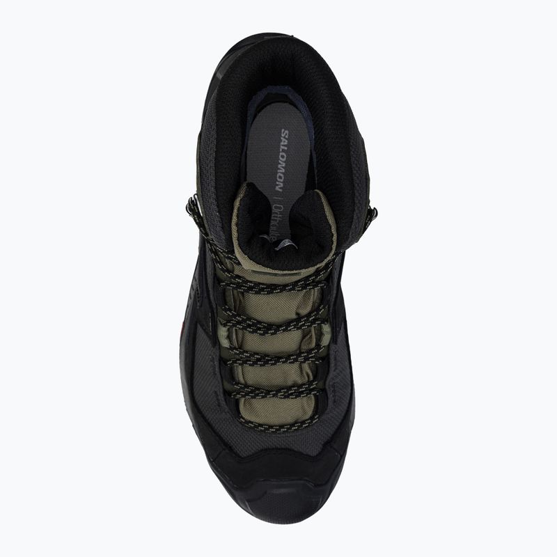Черевики для трекінгу чоловічі Salomon Quest Element GTX зелені L41457100 6