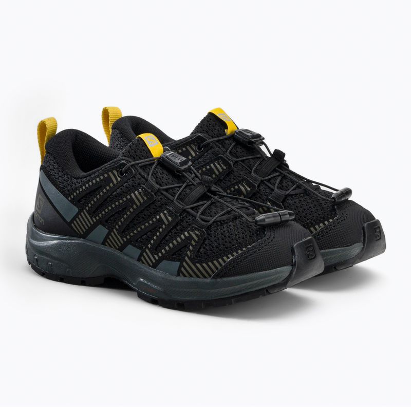 Кросівки для бігу дитячі Salomon XA Pro V8 chic/sulphur 5