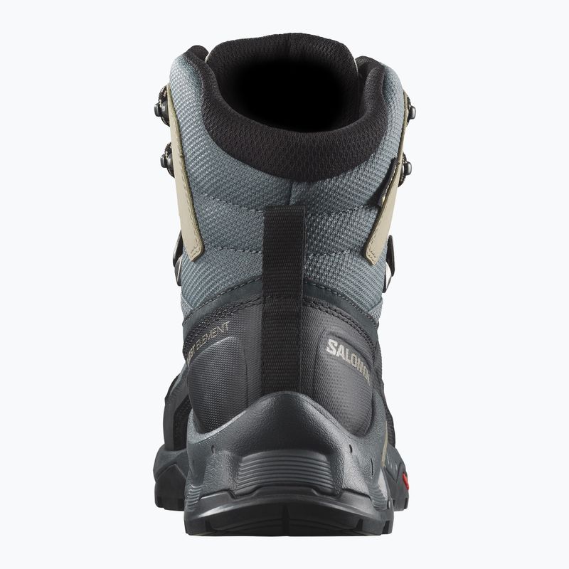 Черевики для трекінгу жіночі Salomon Quest Element GTX чорно-блакитні L41457400 12