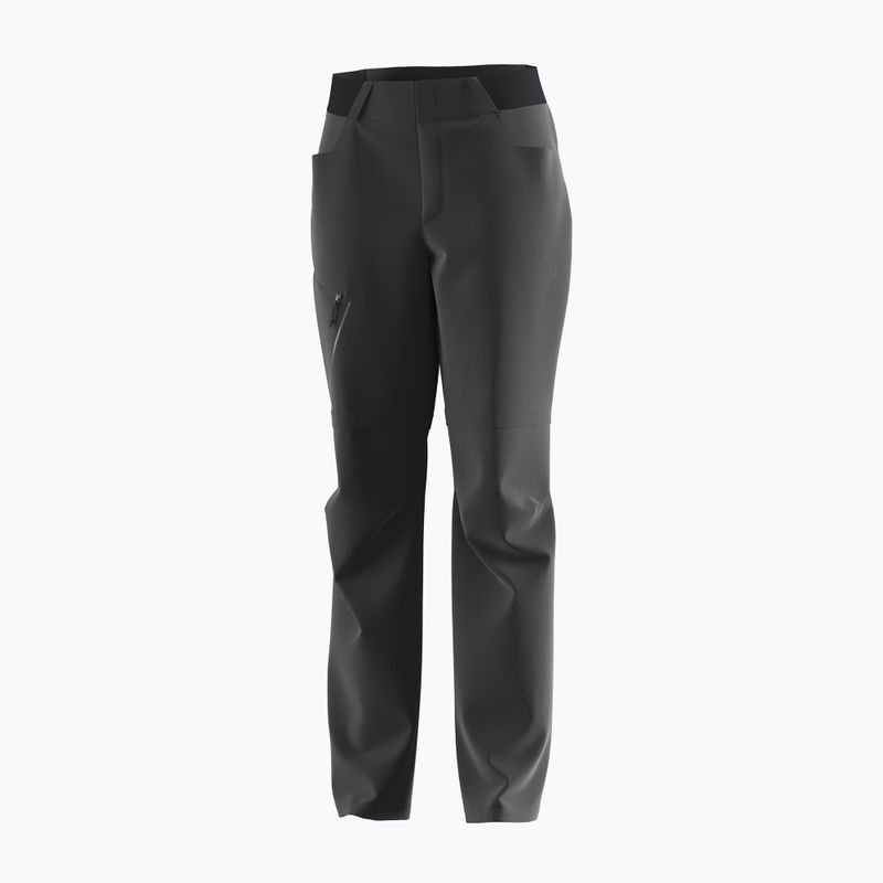 Штани трекінгові жіночі Salomon Wayfarer Zip Off чорні LC1701900 6