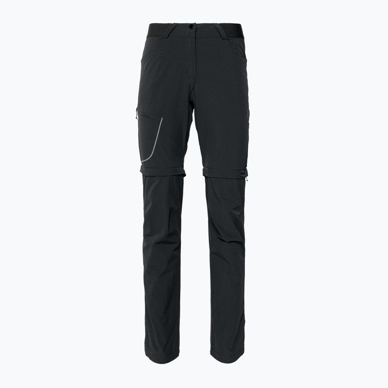 Штани трекінгові жіночі Salomon Wayfarer Zip Off чорні LC1701900