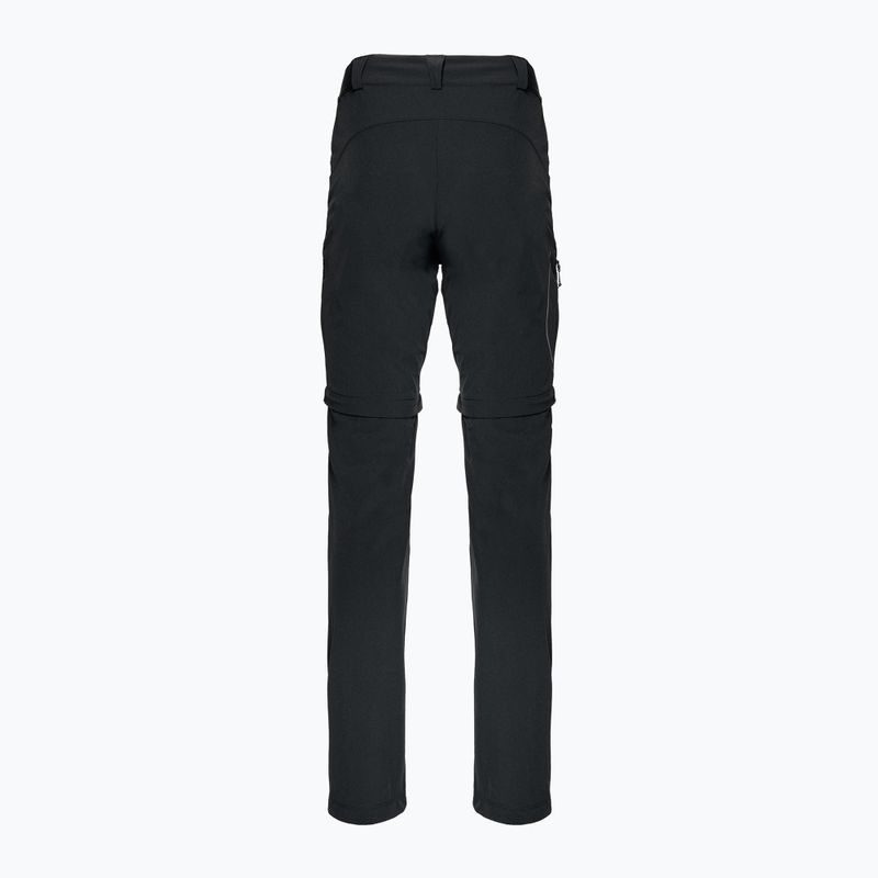 Штани трекінгові жіночі Salomon Wayfarer Zip Off чорні LC1701900 2