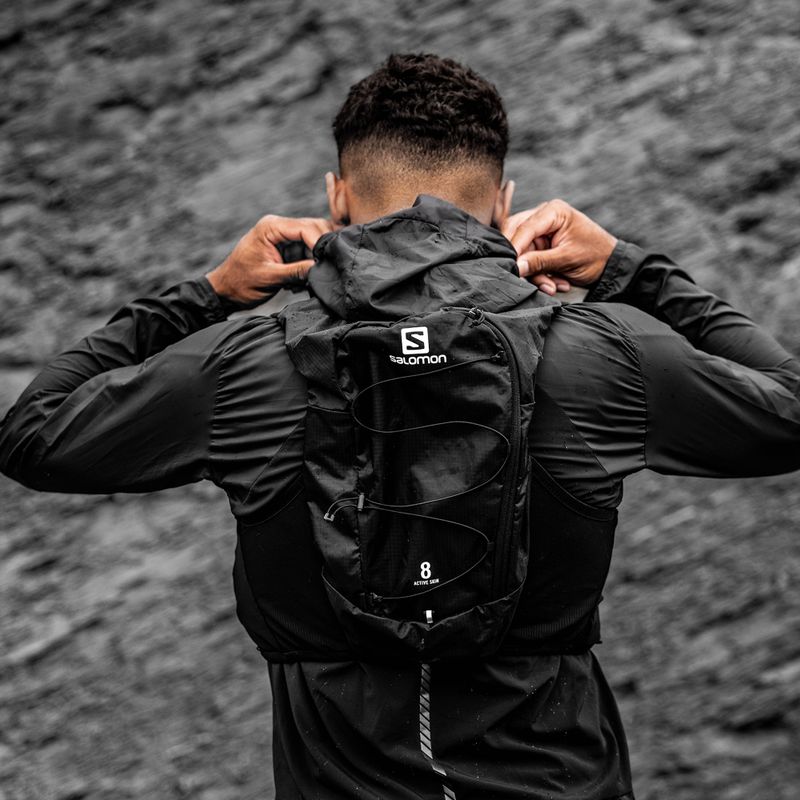 Жилет для бігу Salomon Active Skin 8 set чорний LC1757900 9