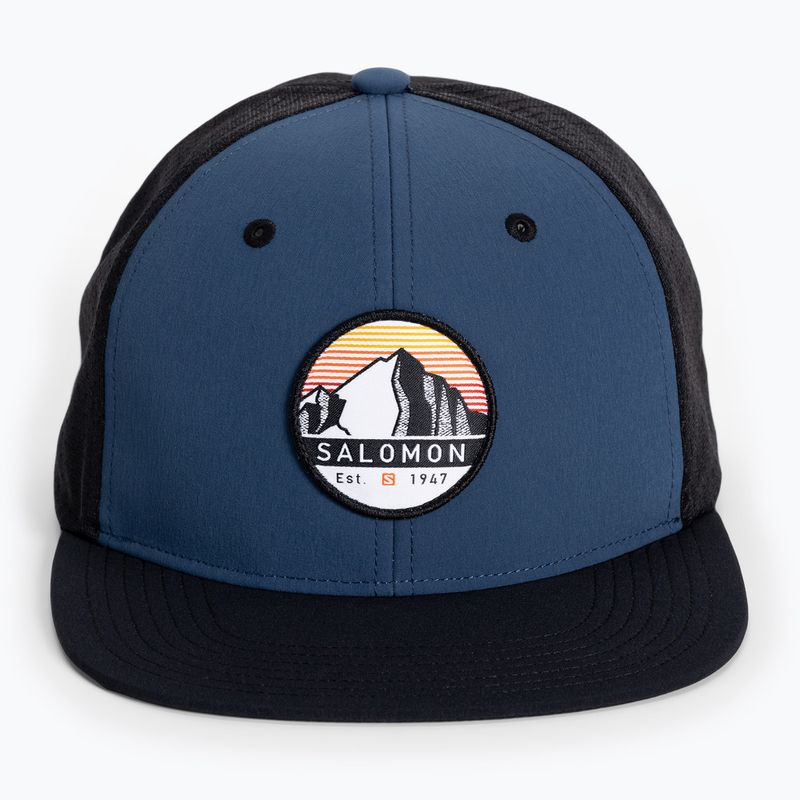 Бейсболка Salomon Trucker Flat синя LC1680600 4