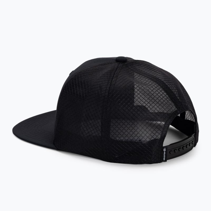 Бейсболка Salomon Trucker Flat чорна LC1680300 3