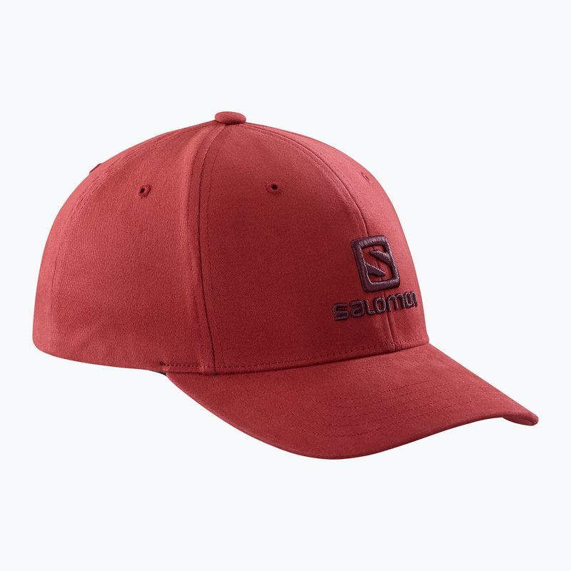 Бейсболка Salomon Logo червона LC1682400 6