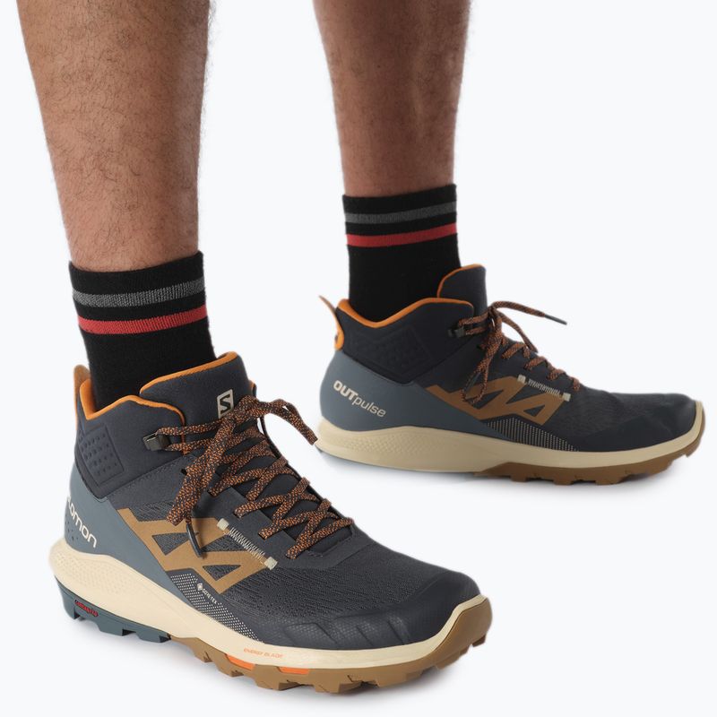 Черевики для трекінгу чоловіче Salomon Outpulse MID GTX сині L41589500 17