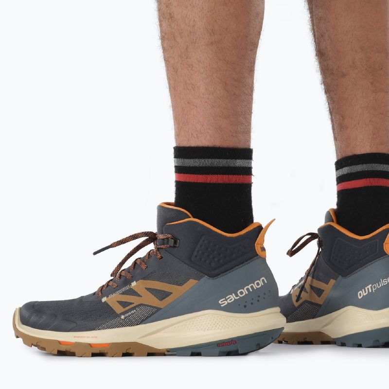 Черевики для трекінгу чоловіче Salomon Outpulse MID GTX сині L41589500 18