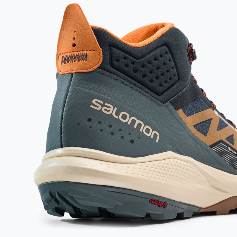 Черевики для трекінгу чоловіче Salomon Outpulse MID GTX сині L41589500 7