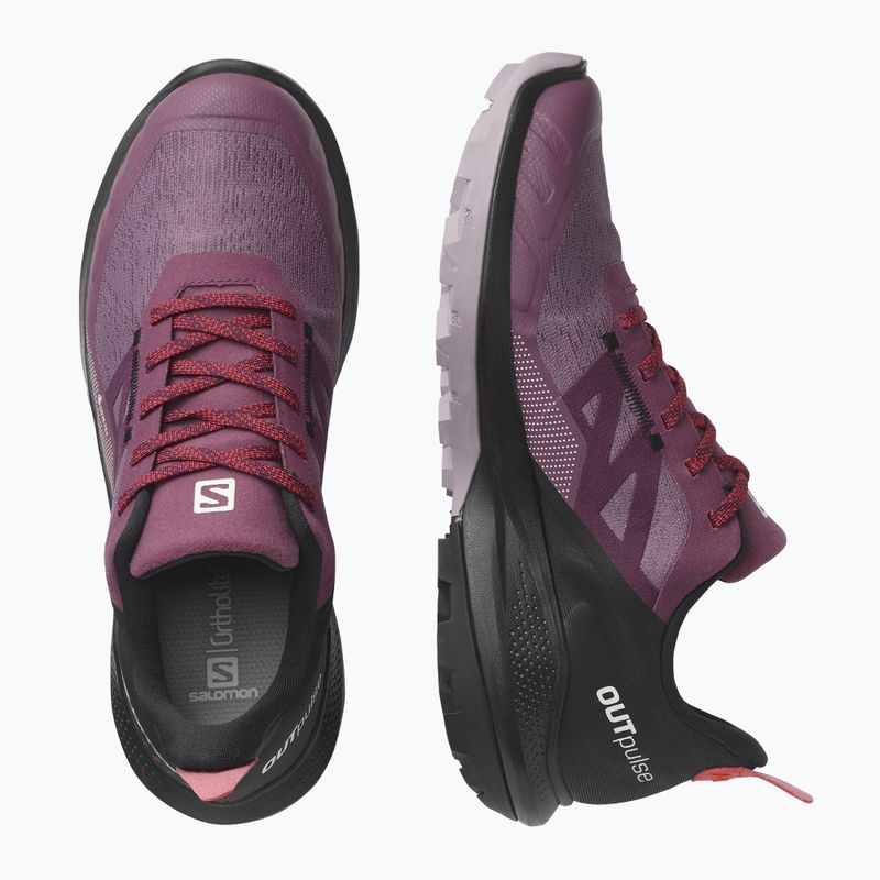 Черевики для трекінгу жіночі Salomon Outpulse GTX фіолетові L41689700 14
