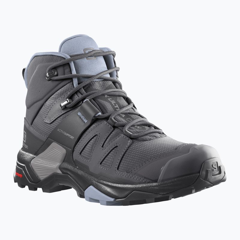 Взуття трекінгове жіноче Salomon X Ultra 4 Mid GTX magnet/black/zen 11
