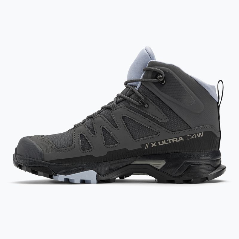 Взуття трекінгове жіноче Salomon X Ultra 4 Mid GTX magnet/black/zen 10