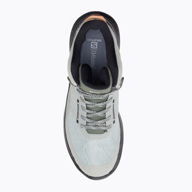 Черевики для трекінгу чоловіче Salomon Outpulse Mid Gore-Tex зелено-чорні L41588900 6