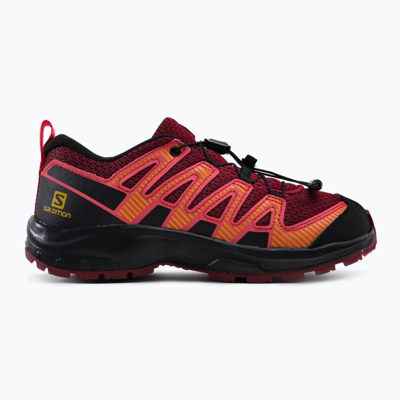 Кросівки для бігу дитячі Salomon XA Pro V8 dahlia/black/pord 2