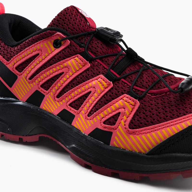 Кросівки для бігу дитячі Salomon XA Pro V8 dahlia/black/pord 8