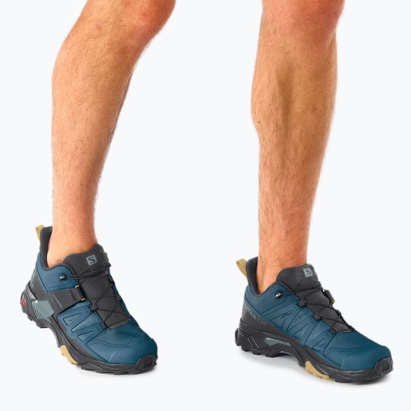 Черевики для трекінгу чоловіче Salomon X Ultra 4 GTX блакитні L41623000 16