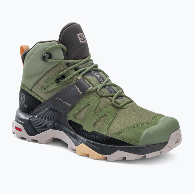 Черевики для трекінгу жіночі Salomon X Ultra 4 MID GTX зелені L41625100