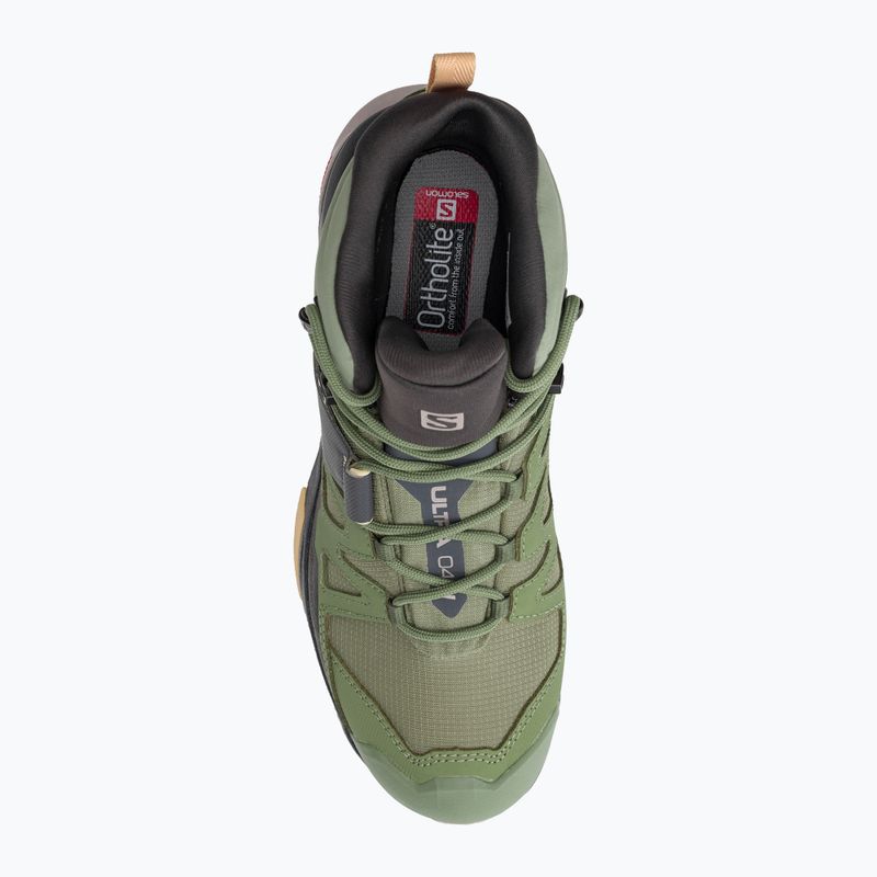 Черевики для трекінгу жіночі Salomon X Ultra 4 MID GTX зелені L41625100 6