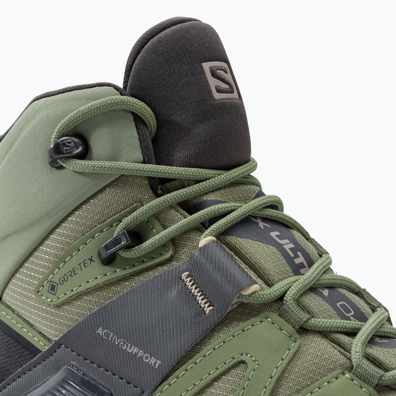 Черевики для трекінгу жіночі Salomon X Ultra 4 MID GTX зелені L41625100 9