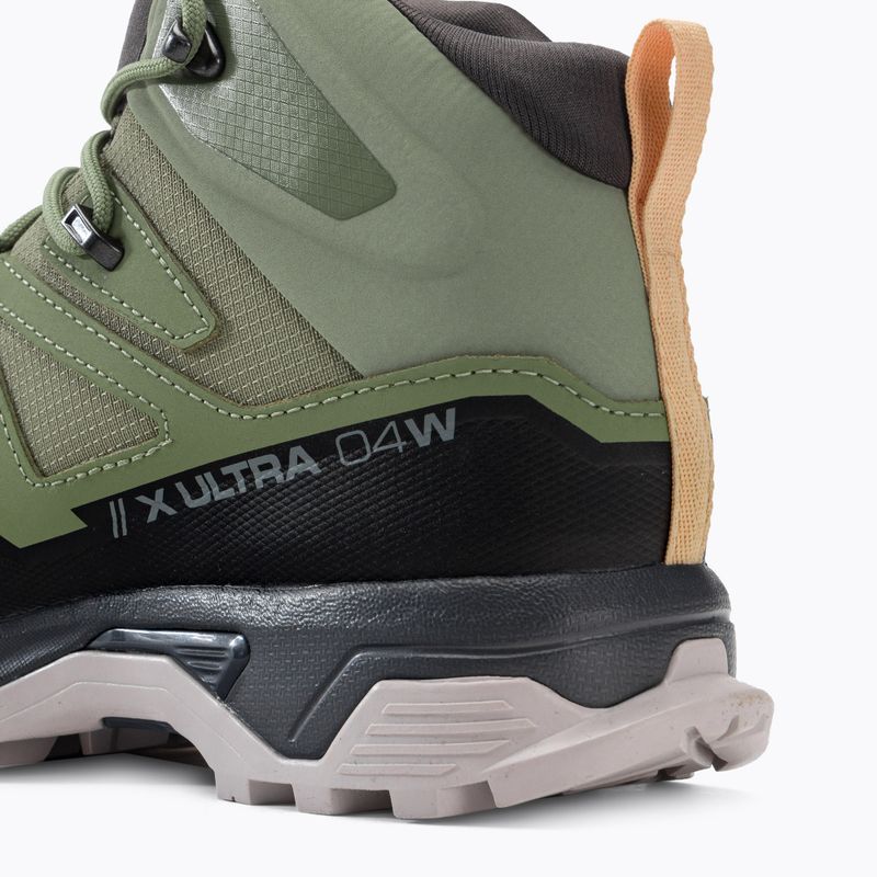 Черевики для трекінгу жіночі Salomon X Ultra 4 MID GTX зелені L41625100 10