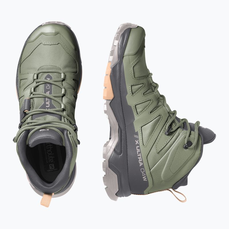 Черевики для трекінгу жіночі Salomon X Ultra 4 MID GTX зелені L41625100 15