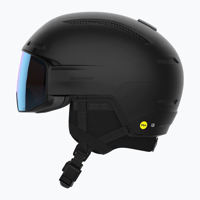 Шолом лижний Salomon Driver Prime Sigma Photo MIPS S1-S3 black 4